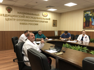 Селекторное совещание с оториноларингологами Сибирского федерального округа